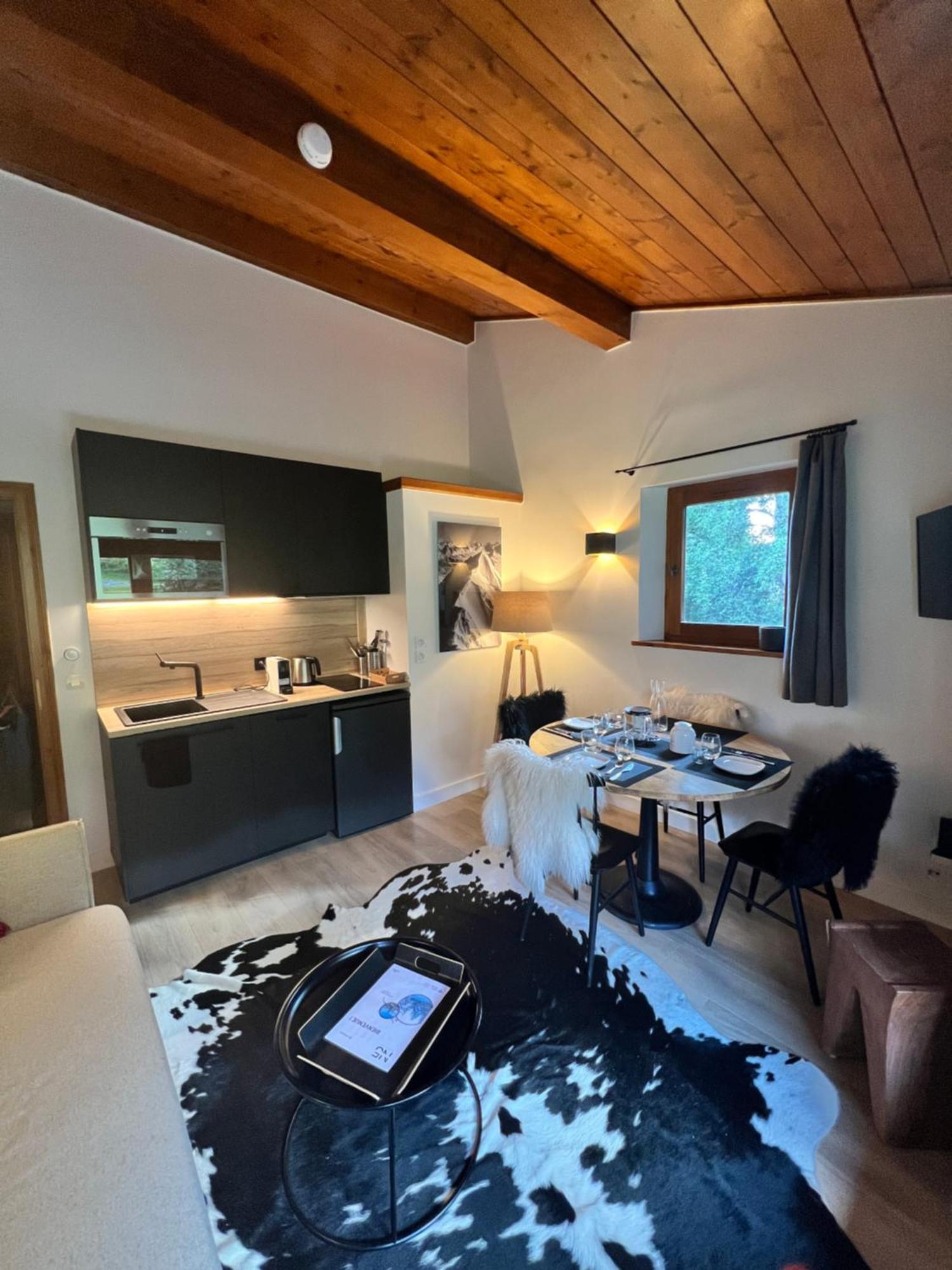 N5 Megeve - Residence De L'Ours - Appart 4 Pers Extérieur photo